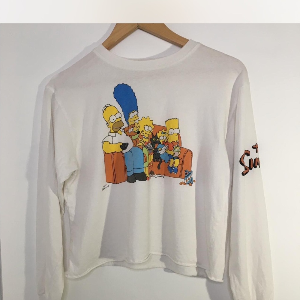 The Simpson crop top